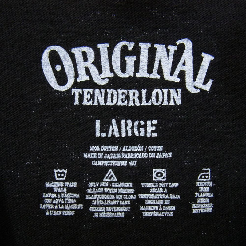 内祝い】 22SS TENDERLOIN テンダーロイン Tシャツ XL 黒 スカル