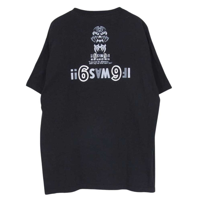 TENDERLOIN テンダーロイン TEE 2A プリント 半袖 Tシャツ ブラック系 L【中古】