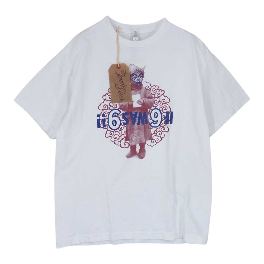 TENDERLOIN テンダーロイン TEE XIV プリント 半袖 Tシャツ ホワイト系