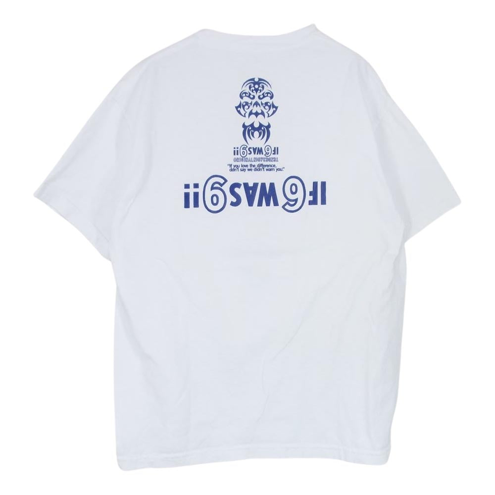 TENDERLOIN テンダーロイン TEE XIV プリント 半袖 Tシャツ ホワイト系 L【中古】