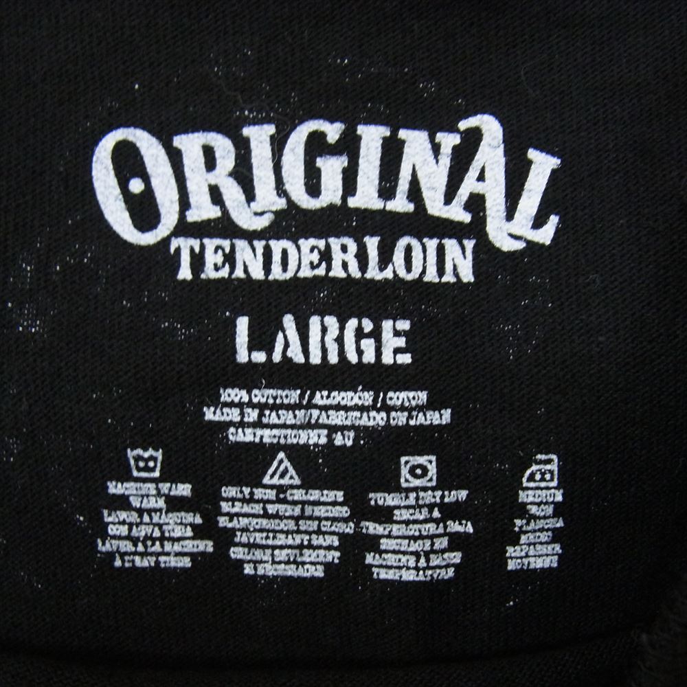 TENDERLOIN テンダーロイン TEE PLP  半袖 Tシャツ ブラック系 L【中古】