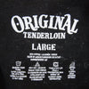 TENDERLOIN テンダーロイン LONG SLEEVE TEE 2A ロゴ プリント 長袖Tシャツ ブラック系 L【中古】