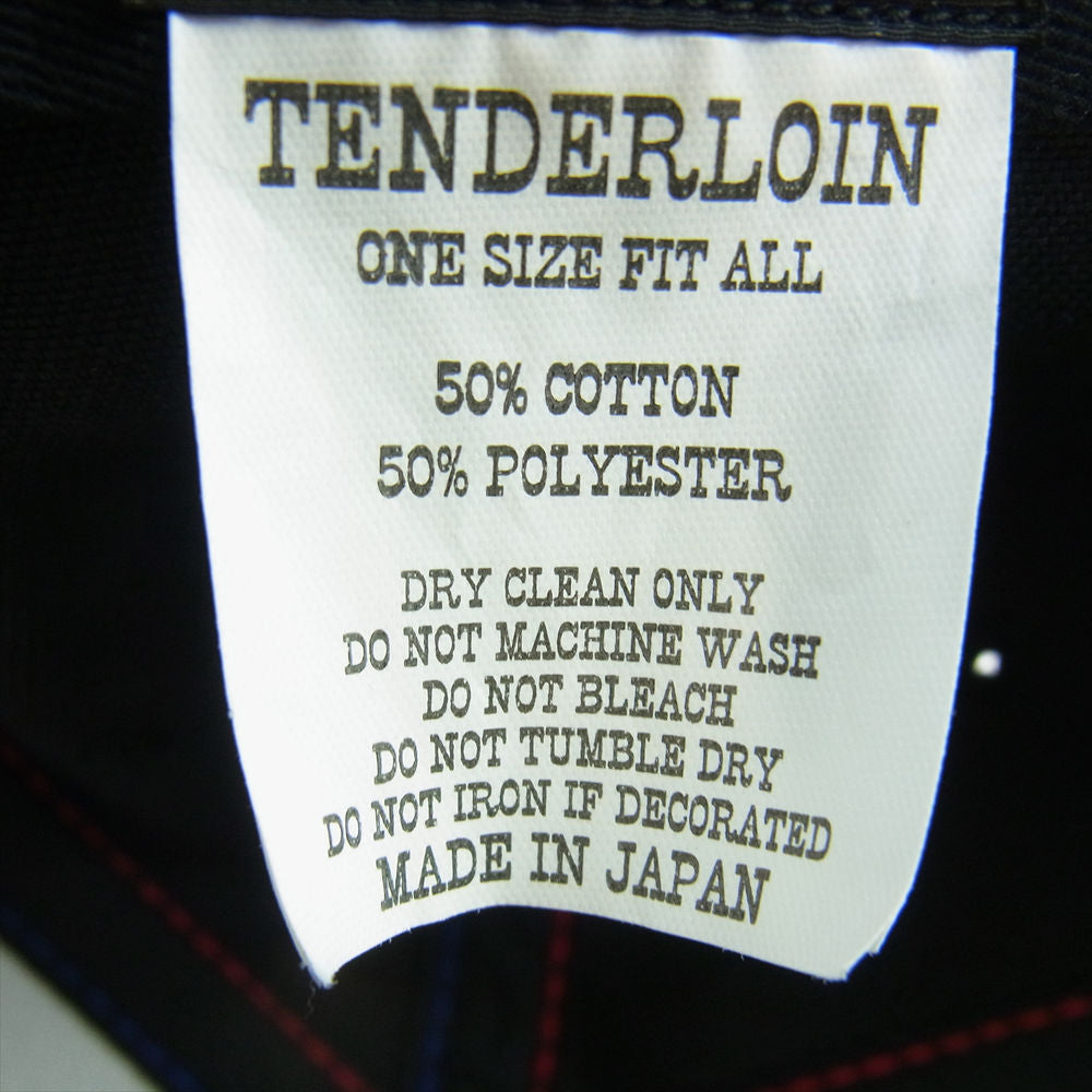 TENDERLOIN テンダーロイン TRUCKER CAP T/C 渋谷店限定 トラッカー キャップ ブラック ブラック系【中古】