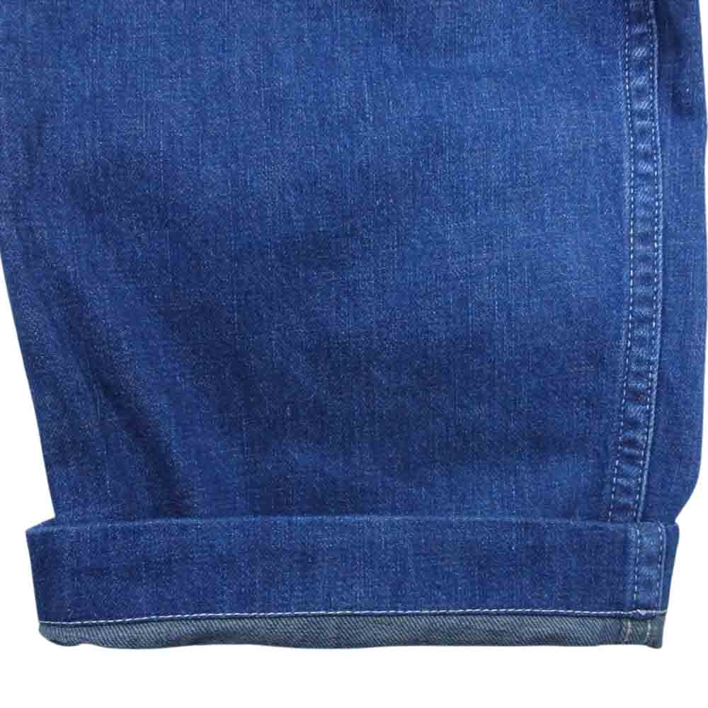 TENDERLOIN テンダーロイン T-DENIM TROUSERS WASH デニム トラウザーズ ウォッシュ インディゴ シンチバック パンツ インディゴブルー系 S【中古】