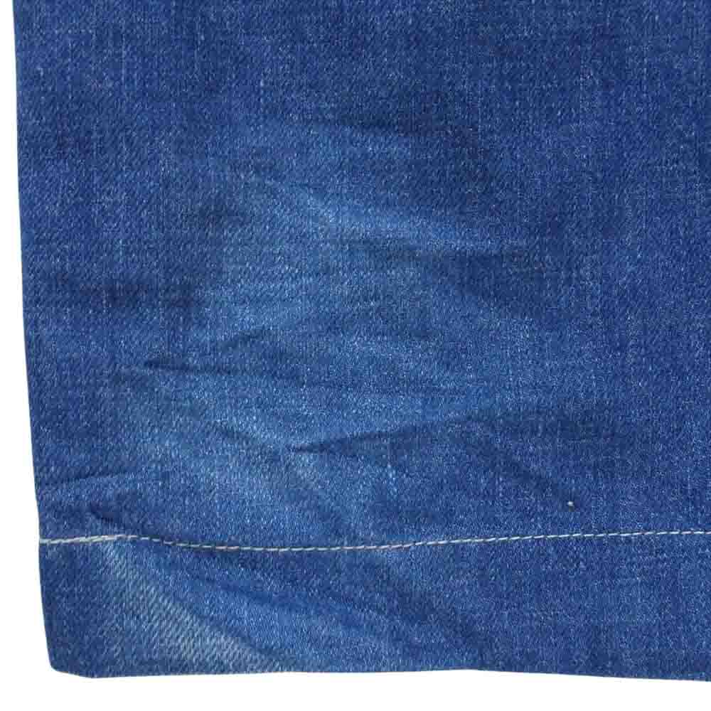 TENDERLOIN テンダーロイン T-DENIM TROUSERS WASH デニム トラウザーズ ウォッシュ インディゴ シンチバック パンツ インディゴブルー系 S【中古】