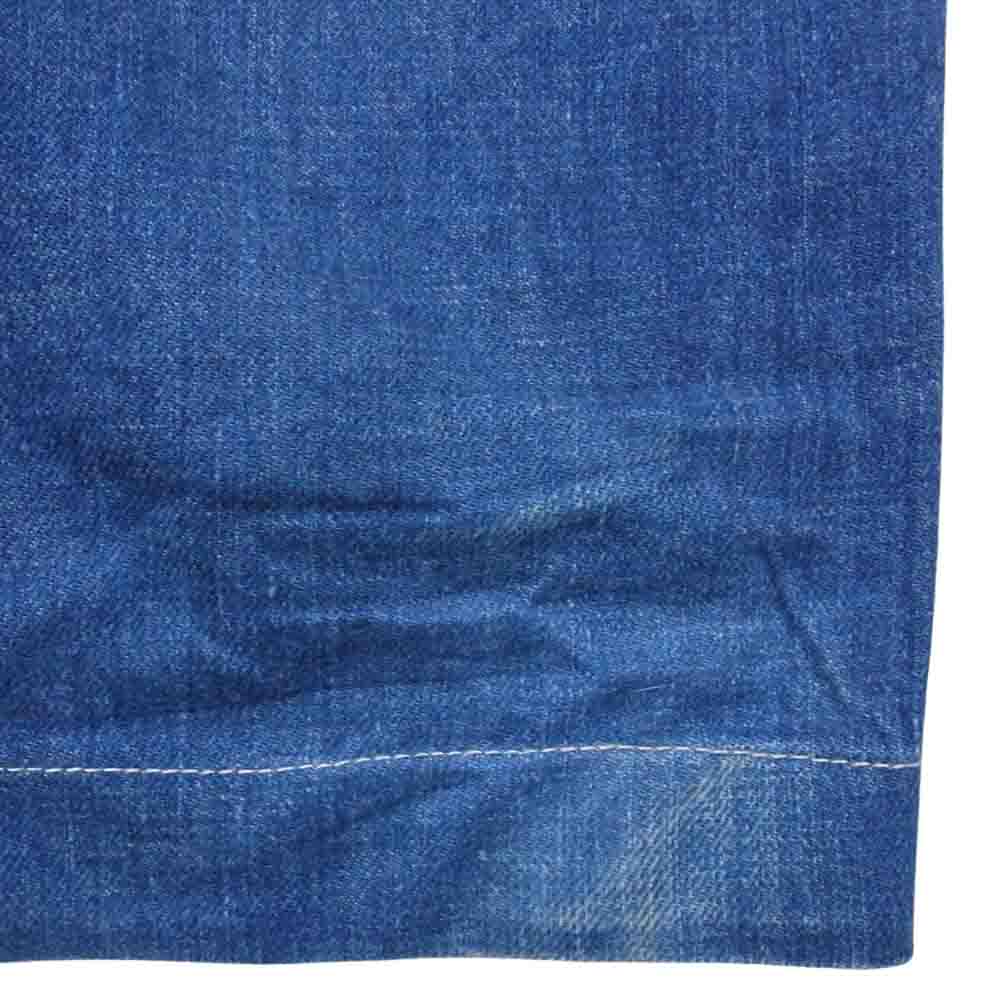 TENDERLOIN テンダーロイン T-DENIM TROUSERS WASH デニム トラウザーズ ウォッシュ インディゴ シンチバック パンツ インディゴブルー系 S【中古】