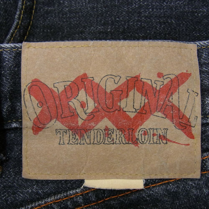 TENDERLOIN テンダーロイン T-DENIM PNT WASH BLACK デニムパンツ ブラック系 32【中古】