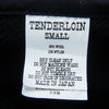TENDERLOIN テンダーロイン MELTON 3BUTTONS JKT メルトン 3ボタン ノーカラー ウール ジャケット ブラック系 S【中古】