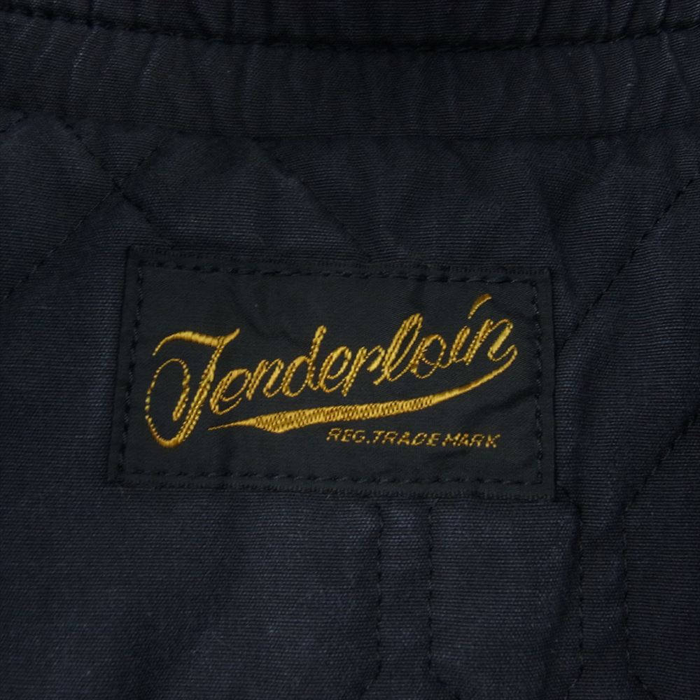 TENDERLOIN テンダーロイン T-ATX MA-1 ACID 中綿ブルゾン フライトジャケット ブラック系 S【中古】