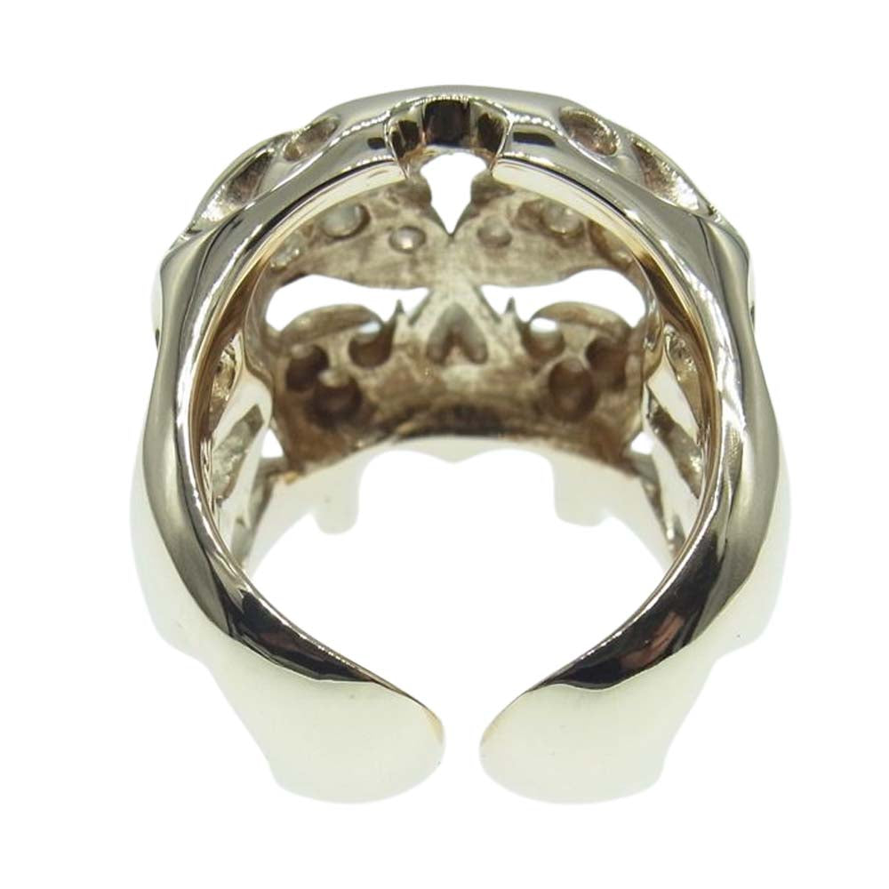 TENDERLOIN テンダーロイン 【新品仕上げ済み】T-SKULL RING GOLD 8K ボルネオスカル リング 19号【極上美品】【中古】