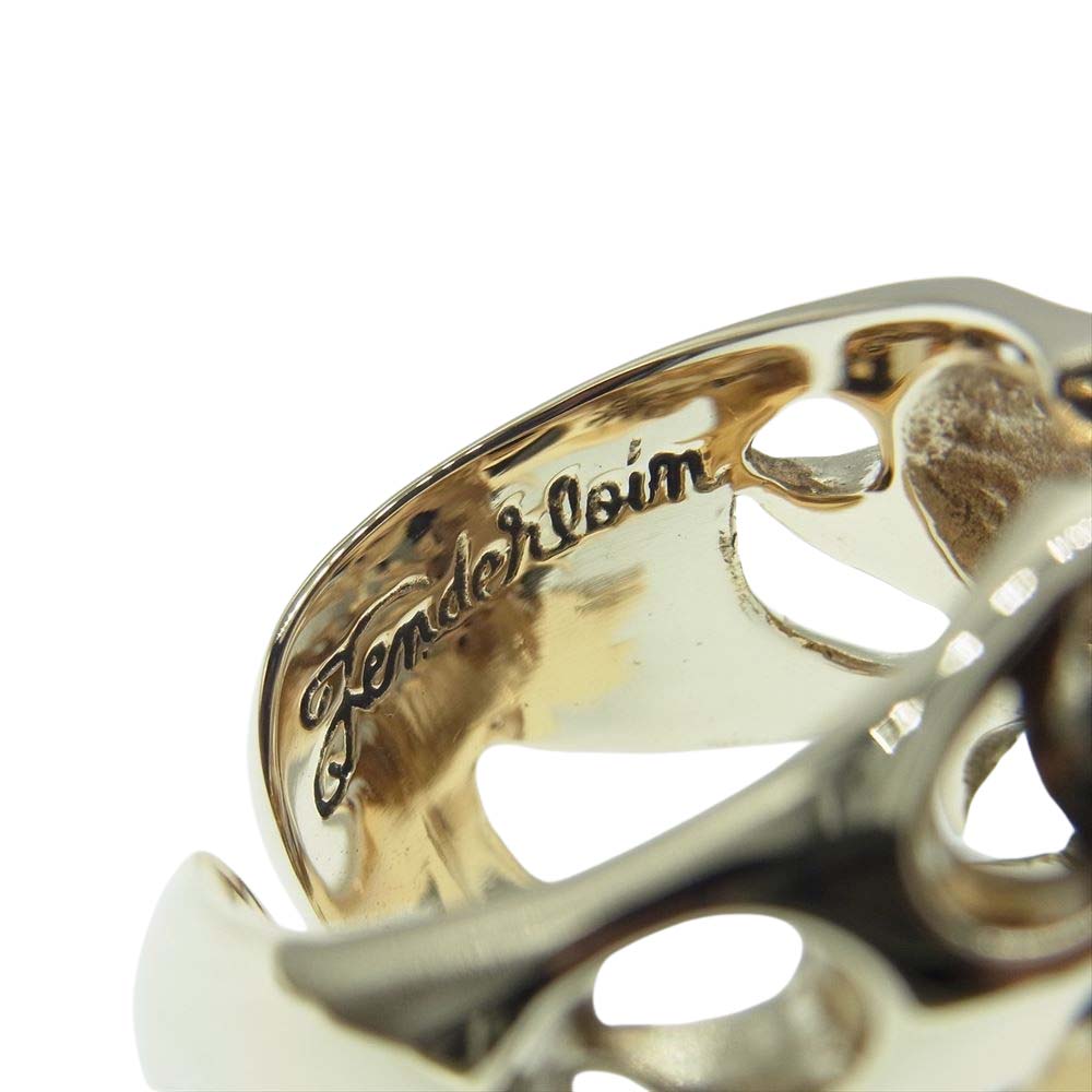 TENDERLOIN テンダーロイン 【新品仕上げ済み】T-SKULL RING GOLD 8K ボルネオスカル リング 19号【極上美品】【中古】