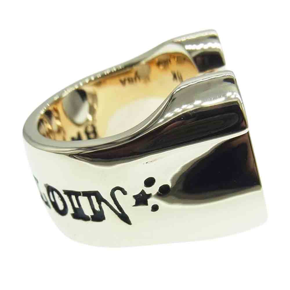 TENDERLOIN テンダーロイン 【新品仕上げ済み】T-H.S RING CHICK SIZE GOLD STONE ホースシュー 8K ゴールド ダイヤモンド リング 10号【極上美品】【中古】