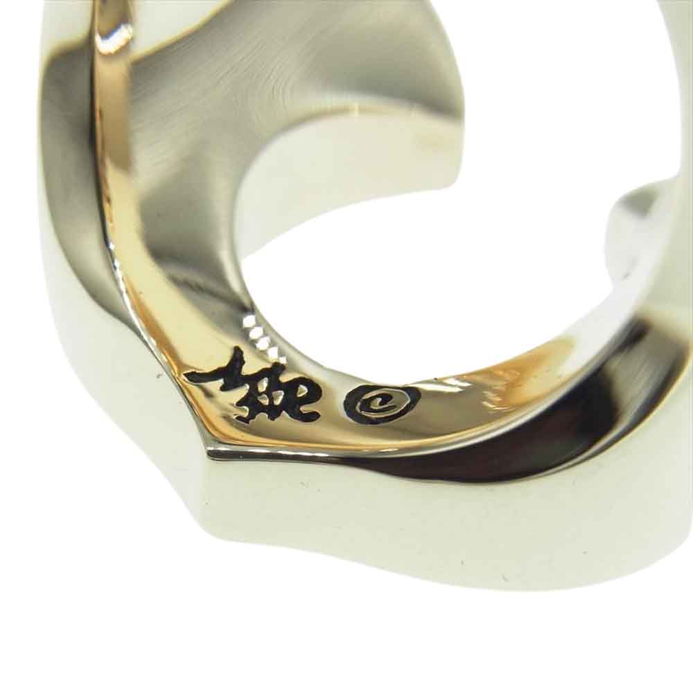 TENDERLOIN テンダーロイン 【新品仕上げ済み】T-H.S RING CHICK SIZE GOLD STONE ホースシュー 8K ゴールド ダイヤモンド リング 10号【極上美品】【中古】