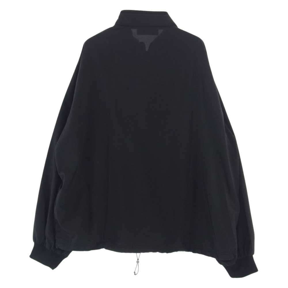 フォートゥーフォー 32424H15 ロゴ ウィンドブレーカー プルオーバ― ナイロン ジャケット ブラック系 S【中古】