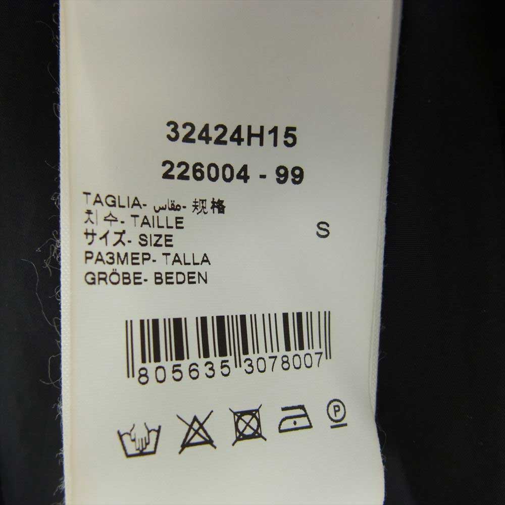 フォートゥーフォー 32424H15 ロゴ ウィンドブレーカー プルオーバ― ナイロン ジャケット ブラック系 S【中古】