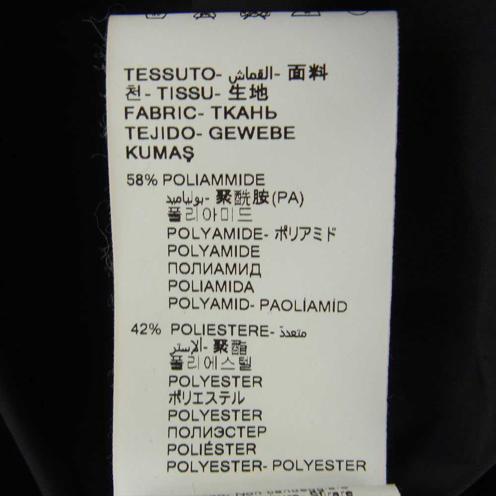 フォートゥーフォー 32424H15 ロゴ ウィンドブレーカー プルオーバ― ナイロン ジャケット ブラック系 S【中古】