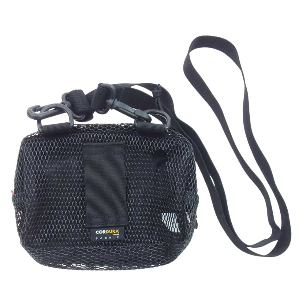 Supreme シュプリーム 20SS 【難有】Shoulder Bag メッシュ ミニショルダー バッグ ブラック系【中古】
