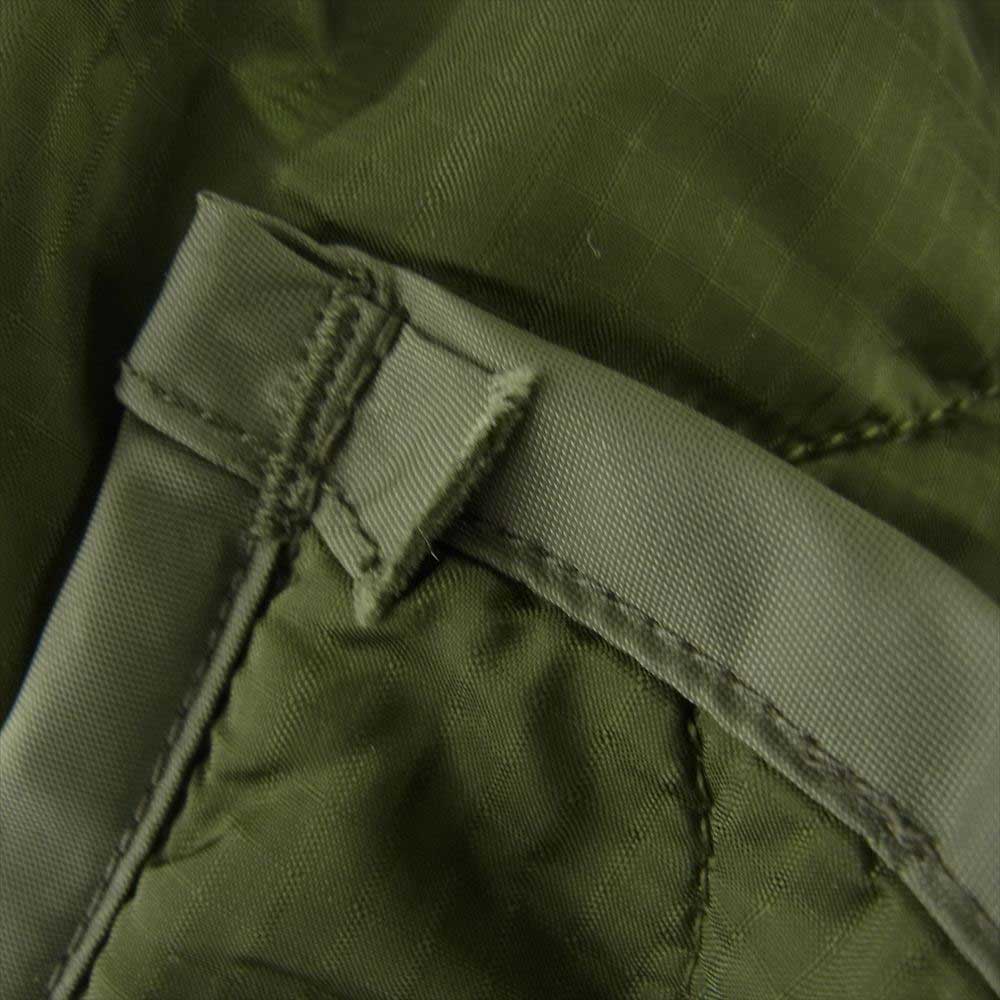 WTAPS ダブルタップス 19AW 192TQDT-PTM02 WLT TROUSERS ライナー キルティング パンツ モスグリーン系 2【中古】