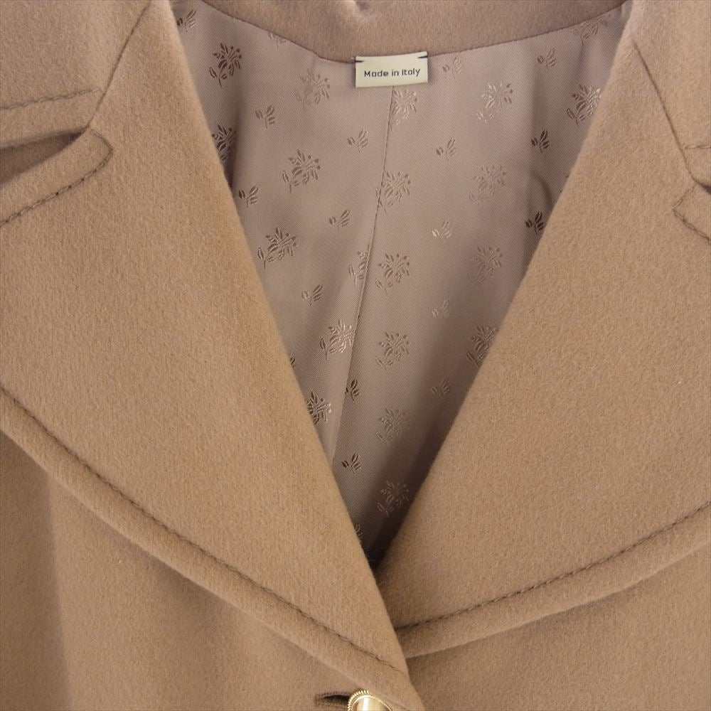 GUCCI グッチ 717707 ホースビット キャメルウール コート ライトブラウン系 38【新古品】【未使用】【中古】
