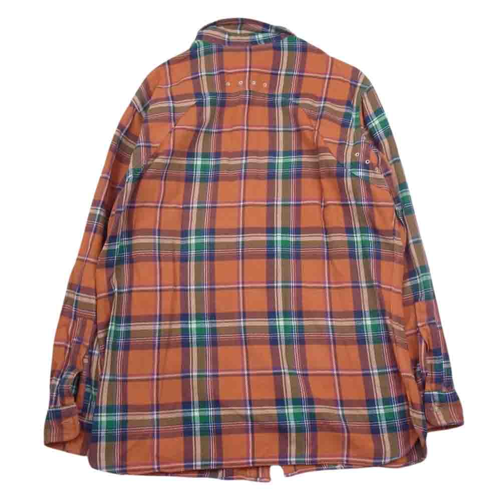 POLO RALPH LAUREN ポロ・ラルフローレン 7936028JJZM フランネル チェック 長袖 シャツ オレンジ系 XL【中古】