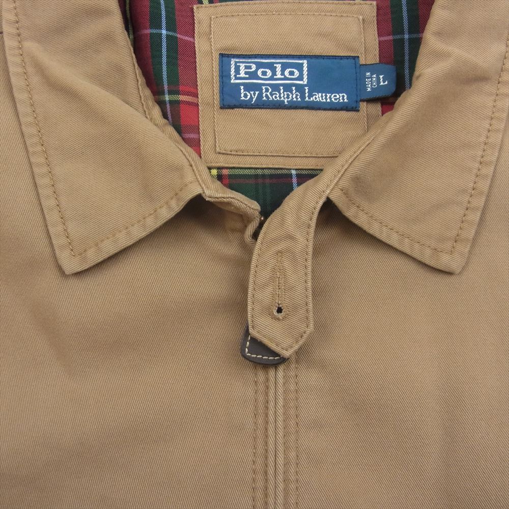 POLO RALPH LAUREN ポロ・ラルフローレン 1494521BPT Montana Classic Chino Jacket スウィングトップ チノ ジャケット ベージュ系 L【中古】