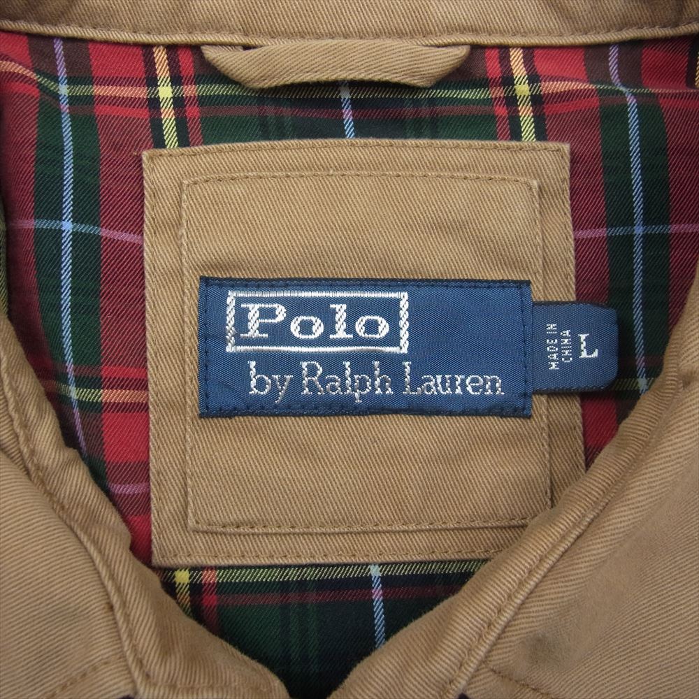 POLO RALPH LAUREN ポロ・ラルフローレン 1494521BPT Montana Classic Chino Jacket スウィングトップ チノ ジャケット ベージュ系 L【中古】