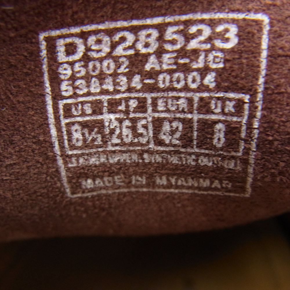 Danner ダナー D928523 アメリカ製 ロール コイン ローファー ワインレッド系 US 8.5【中古】