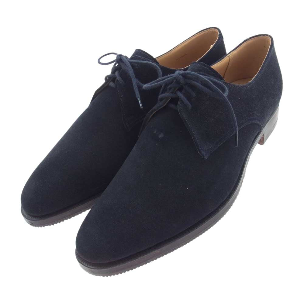 Brooks Brothers ブルックスブラザーズ 96928026 341 英国製 PEAL&CO ピールアンドコー スエード プレーントゥ ダービーシューズ  8 1/2D【中古】