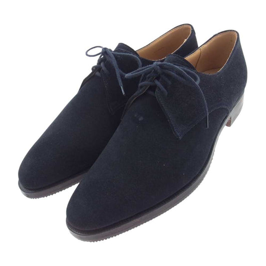 Brooks Brothers ブルックスブラザーズ 96928026 341 英国製 PEAL&CO ピールアンドコー スエード プレーントゥ ダービーシューズ  8 1/2D【中古】