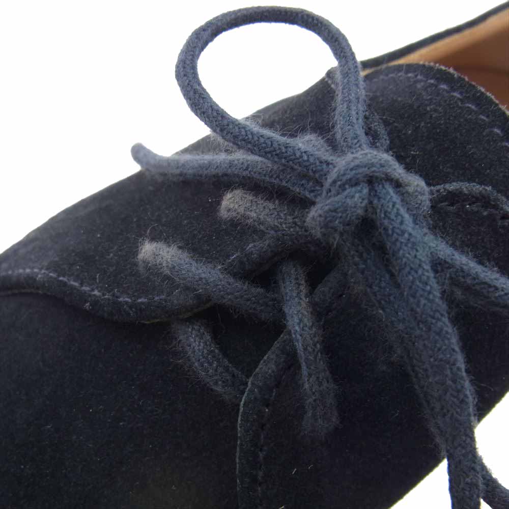 Brooks Brothers ブルックスブラザーズ 96928026 341 英国製 PEAL&CO ピールアンドコー スエード プレーントゥ ダービーシューズ  8 1/2D【中古】