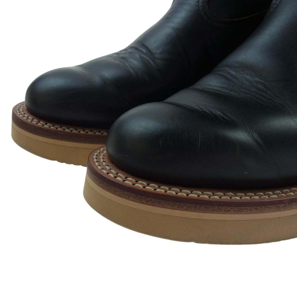 RED WING レッドウィング 8169 90s 縦羽タグ ペコス レザー ブーツ ブラック系【中古】