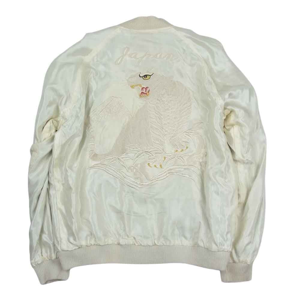 TAILOR TOYO テイラー東洋 TT14213BM × BEAMS ビームス 虎 リバーシブル スカジャン ブルゾン ジャケット ブラック系 L【中古】