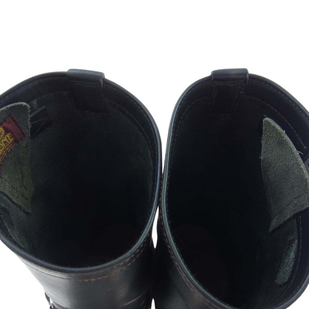 キーストーン 501-0119J38 バイカー エンジニア ブーツ ブラック系 9.5【中古】