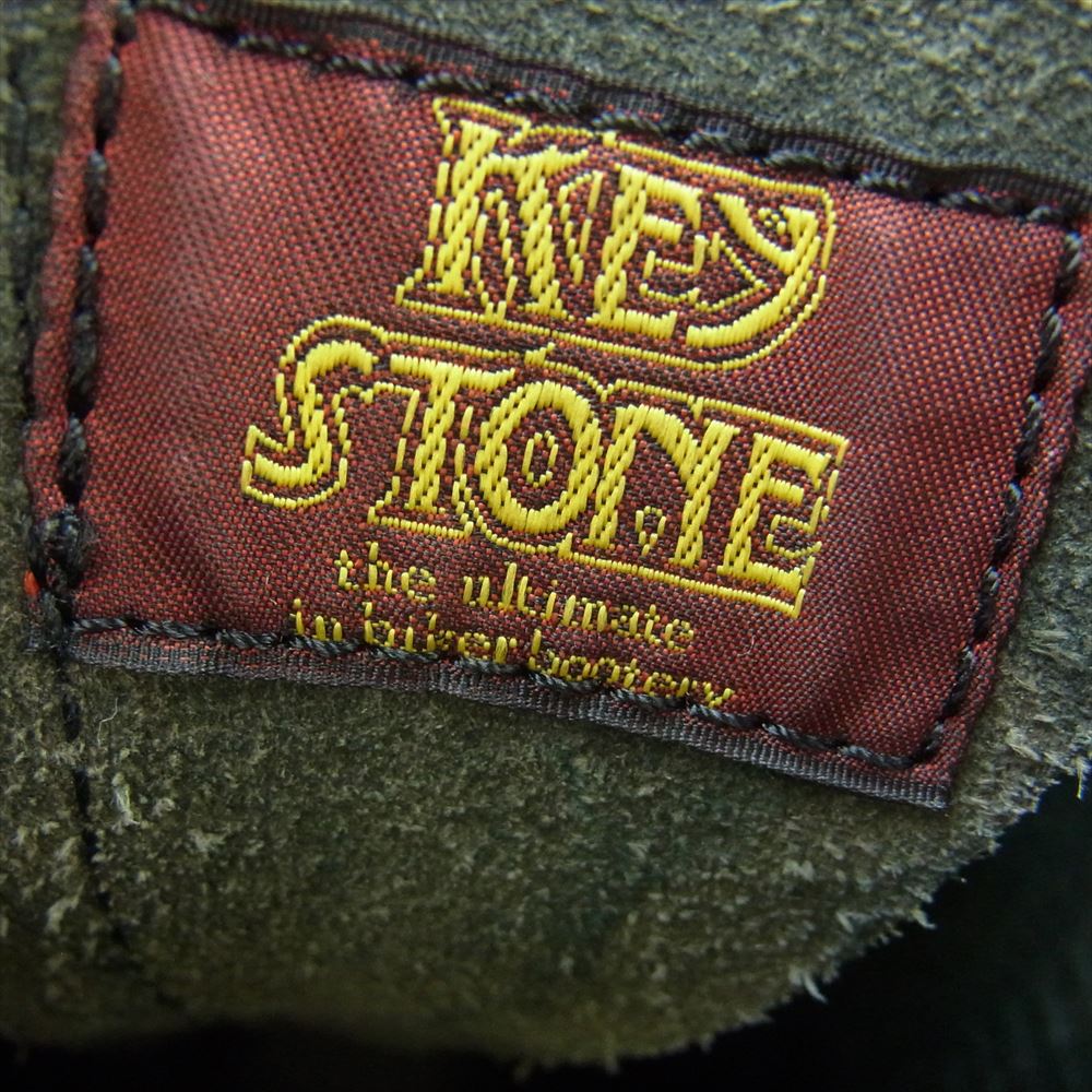 キーストーン 501-0119J38 バイカー エンジニア ブーツ ブラック系 9.5【中古】