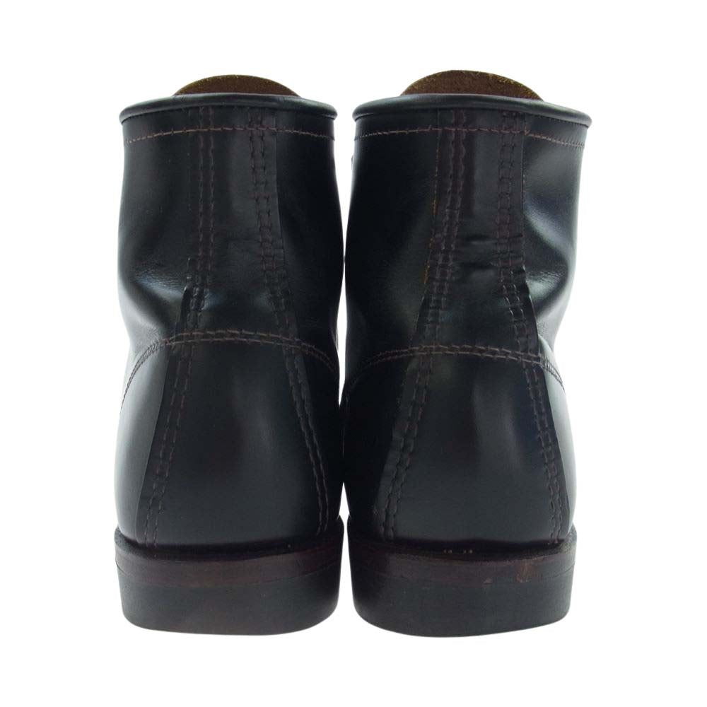 RED WING レッドウィング 9060 BECKMAN FLATBOX ベックマン フラットボックス レースアップ レザー ブーツ ダークブラウン系 US9/27cm【中古】