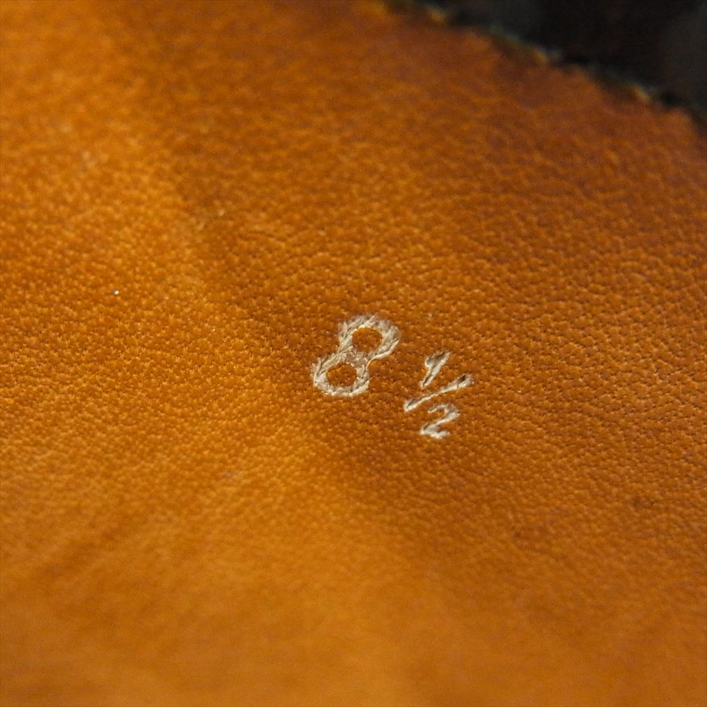 MADE IN GM JAPAN メイドインジーエムジャパン Engineer Boots p×i×b オールブラック カスタム エンジニア レザー ブーツ ブラック系 8.5【美品】【中古】