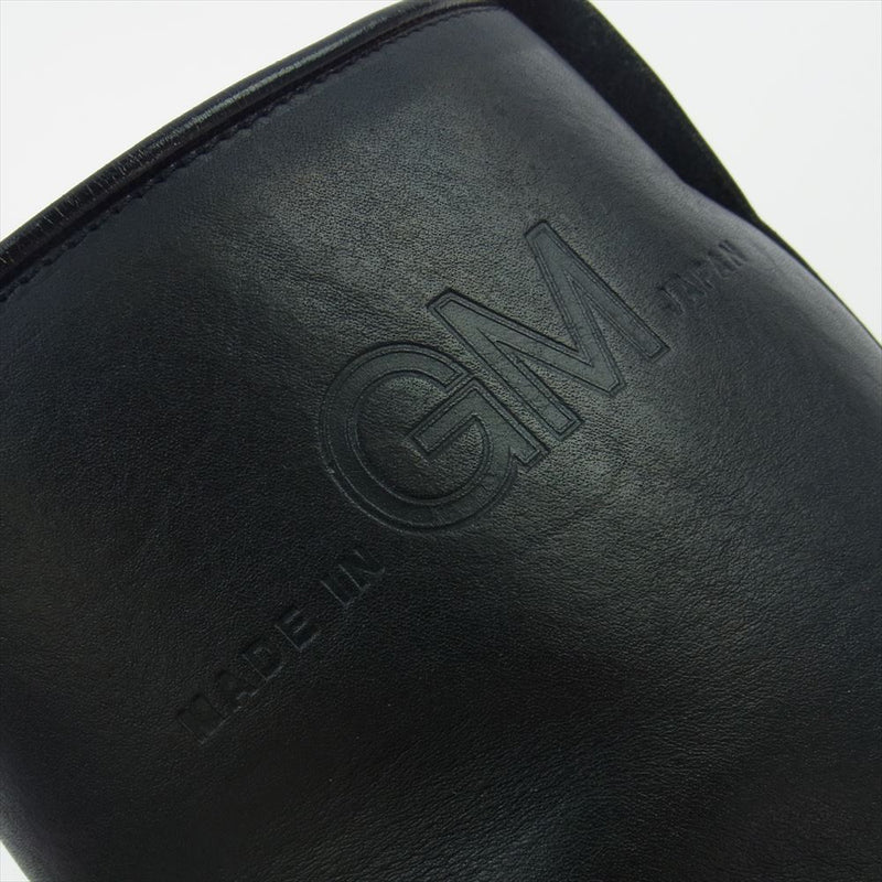 MADE IN GM JAPAN メイドインジーエムジャパン Engineer Boots p×i×b オールブラック カスタム エンジニア レザー ブーツ ブラック系 8.5【美品】【中古】