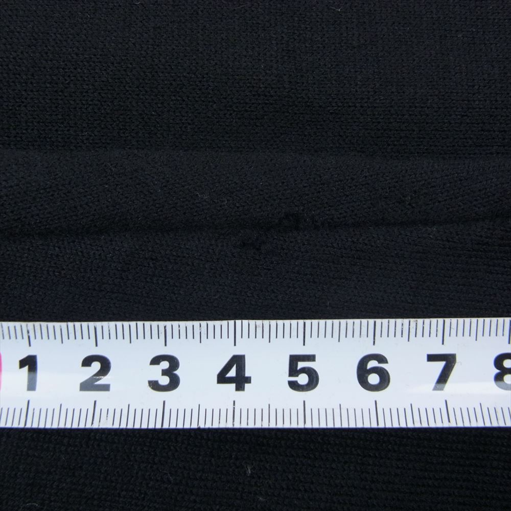 HERMES エルメス BRAZIL ブラジル 背面スカーフ ニット ワンピース ブラック系 40【中古】