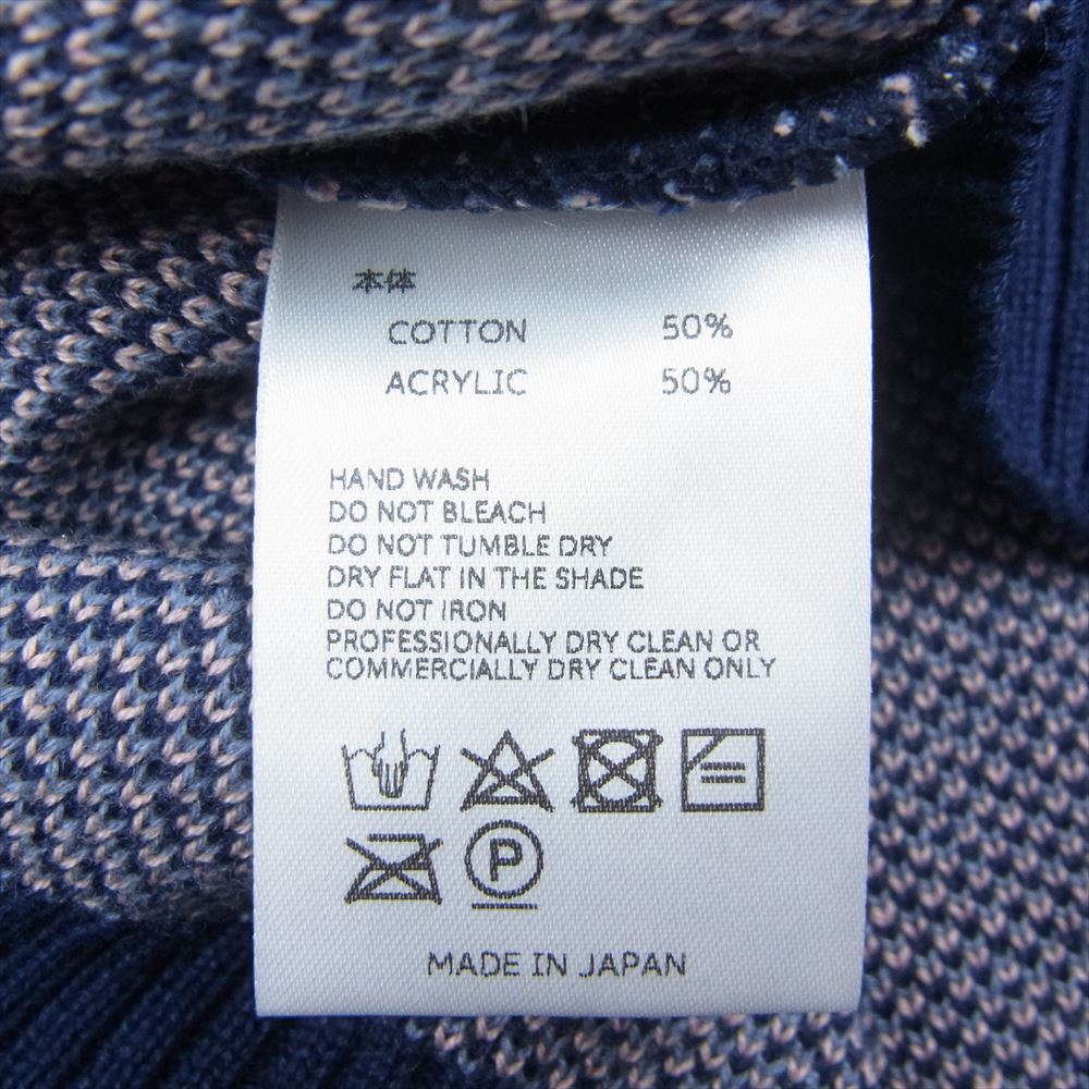 ボット Paint Sweater ペイント セーター ニット ネイビー系 XL【中古】