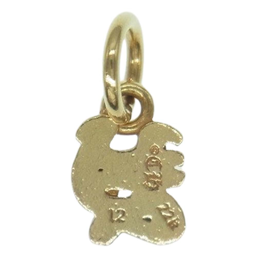 CHROME HEARTS クロムハーツ（原本有） 22K STACK ALPHABET MINI アルファベット チャーム ミニ Y ゴールド系【中古】