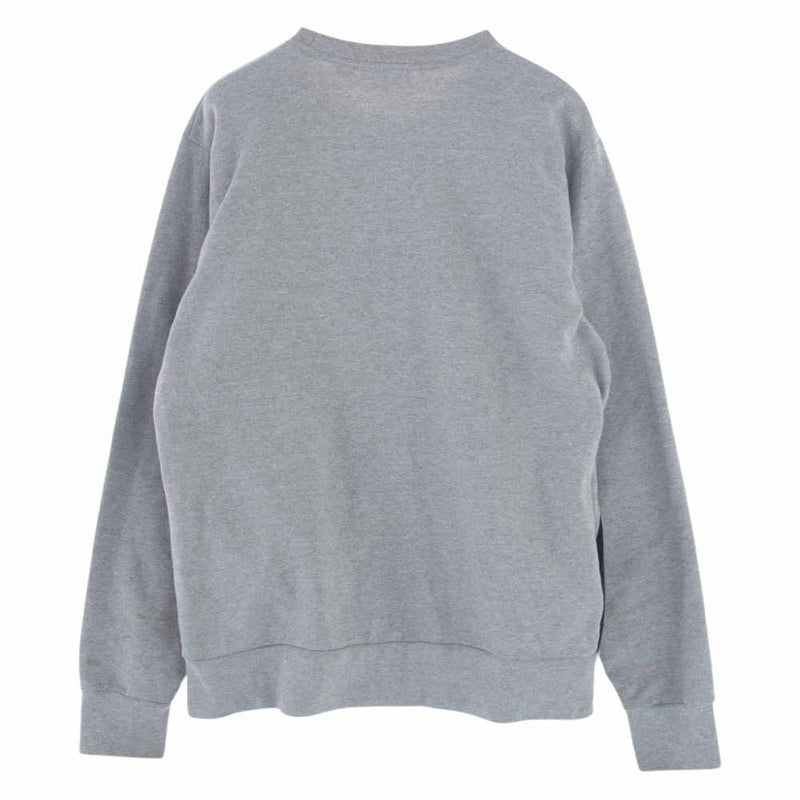 Supreme シュプリーム 15SS Athletic Split Crewneck アスレチック スプリット クルーネック スウェット グレー系 M【中古】