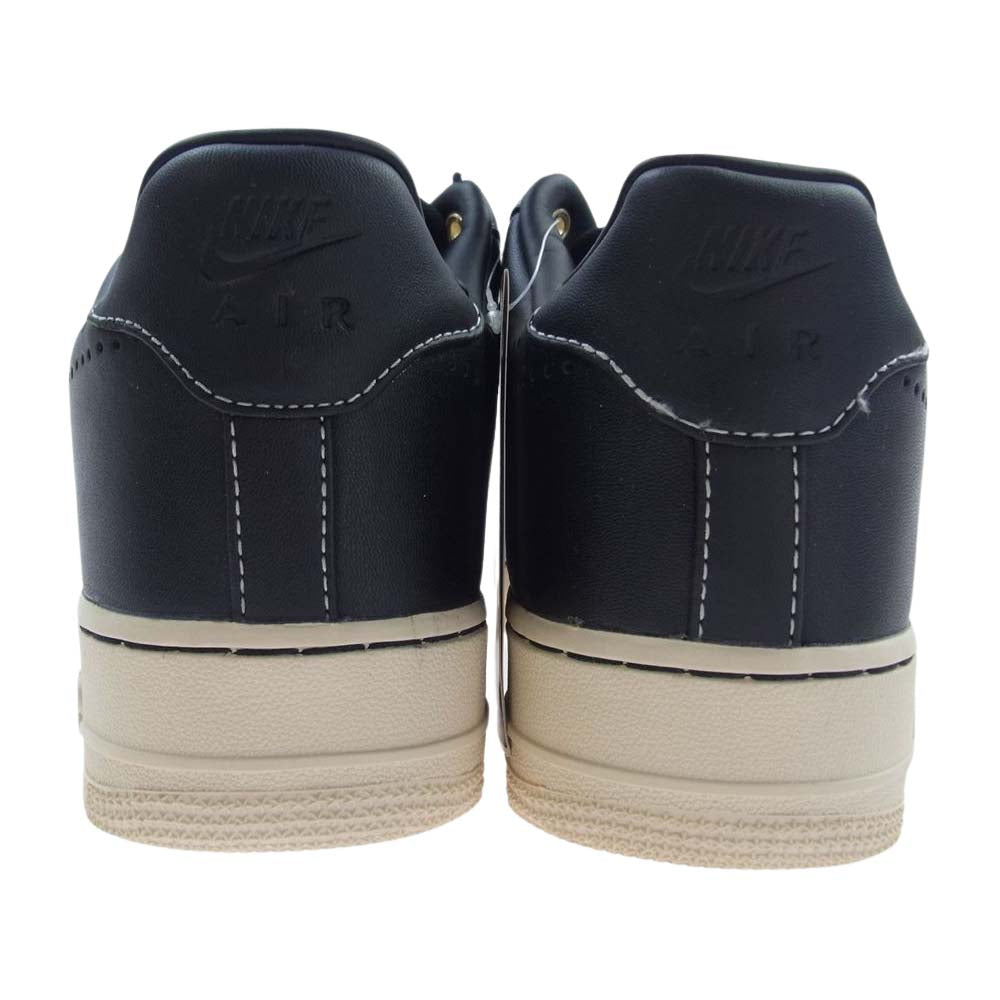 NIKE ナイキ 318775-009 AIR FORCE 1 LOW PREMIUM エアフォース 1 ロー プレミアム ブラック スニーカー ブラック系 26cm【中古】