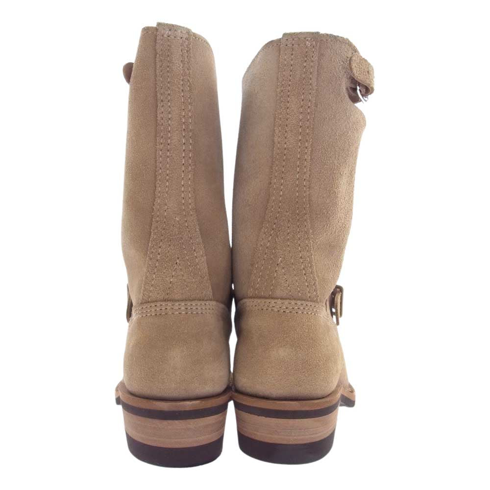 WESCO ウエスコ BE7710700 Custom Boss カスタム ボス スエード ナロー エンジニア ブーツ ライトブラウン系 8E【美品】【中古】