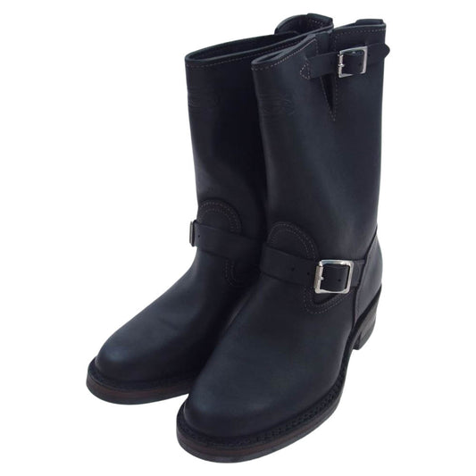 WESCO ウエスコ BK7710430 Custom Boss カスタム ボス エンジニア ブーツ ブラック系 8E【美品】【中古】