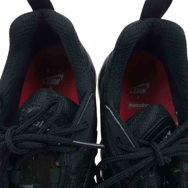 Supreme シュプリーム 16SS 844694-001 × Nike ナイキ Air Max 98 "Black" エアマックス ブラック スニーカー ブラック系 26cm【中古】