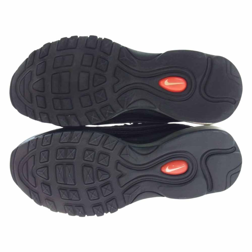 Supreme シュプリーム 16SS 844694-001 × Nike ナイキ Air Max 98 "Black" エアマックス ブラック スニーカー ブラック系 26cm【中古】