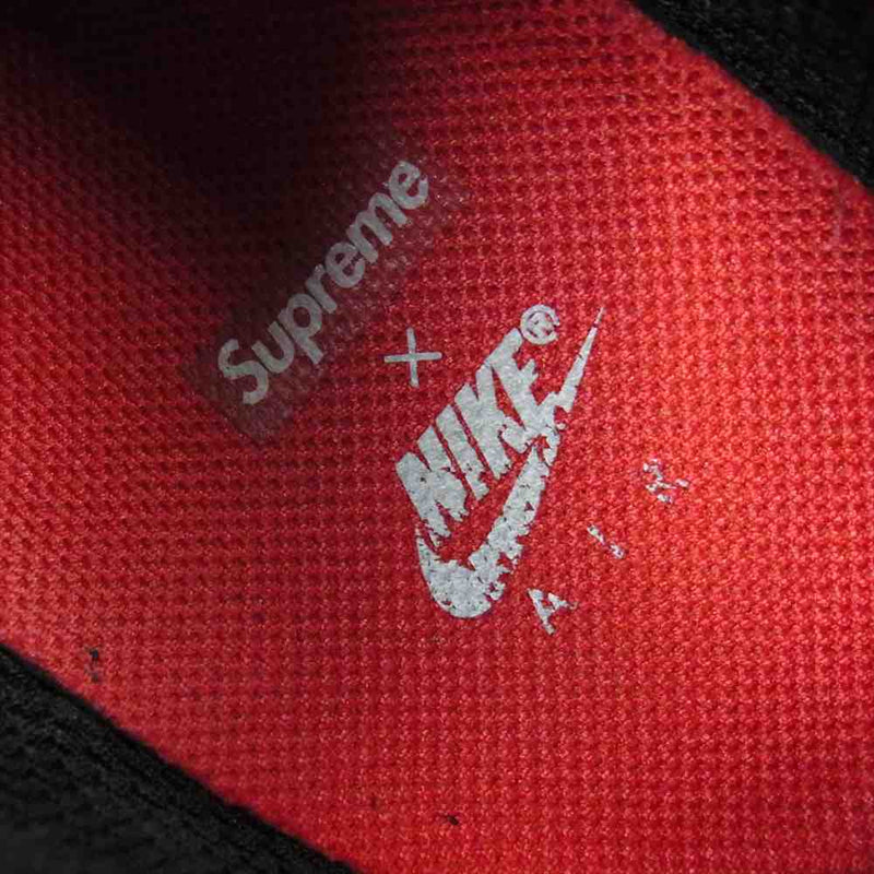 Supreme シュプリーム 16SS 844694-001 × Nike ナイキ Air Max 98 "Black" エアマックス ブラック スニーカー ブラック系 26cm【中古】
