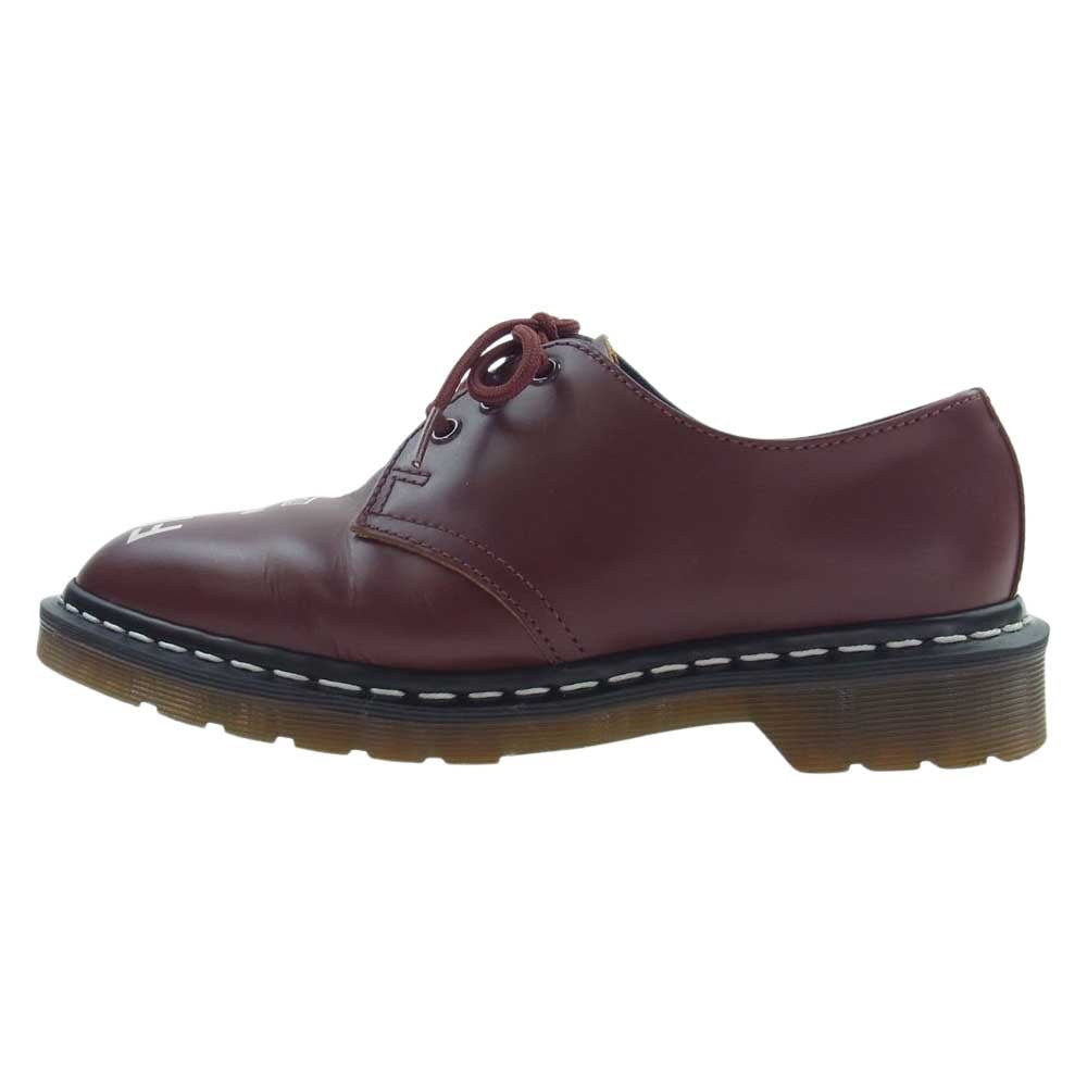 NEIGHBORHOOD ネイバーフッド 1461 NBHD 24225601 ×Dr Martens ドクターマーチン NHDM 3EYE CL-SHOES 3ホール レザー シューズ エンジ系 UK6【中古】