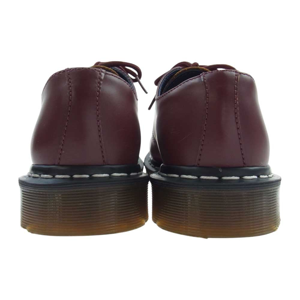 NEIGHBORHOOD ネイバーフッド 1461 NBHD 24225601 ×Dr Martens ドクターマーチン NHDM 3EYE CL-SHOES 3ホール レザー シューズ エンジ系 UK6【中古】