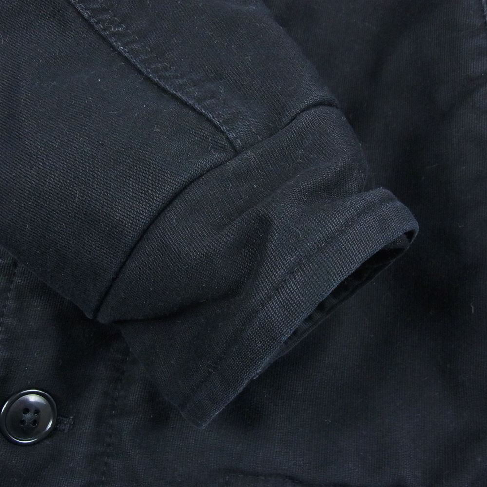 WACKO MARIA ワコマリア 裏ボア 刺繍 デッキ ジャケット ブラック系 S【中古】